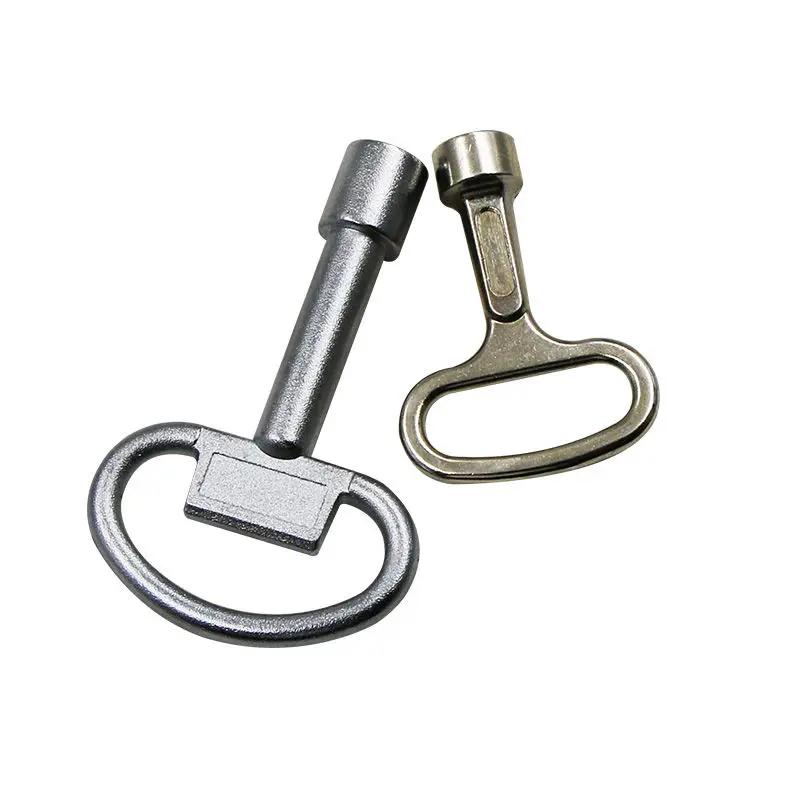 Universal Elevator Door Lock Water Valve Key Wrench Utility Key Plumber Inner Triangle Key For Electric Cabinets Metro Trains