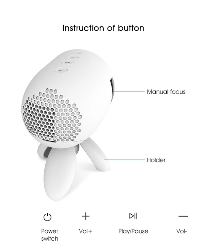 
YG220 mini pocket projector for sale home projector 1080p outdoor smart phone projector mobile 