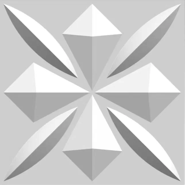 Hot selling PVC material wall panel sticker waterproof decoration 3d wall panels dark  wood coating 50*50cm