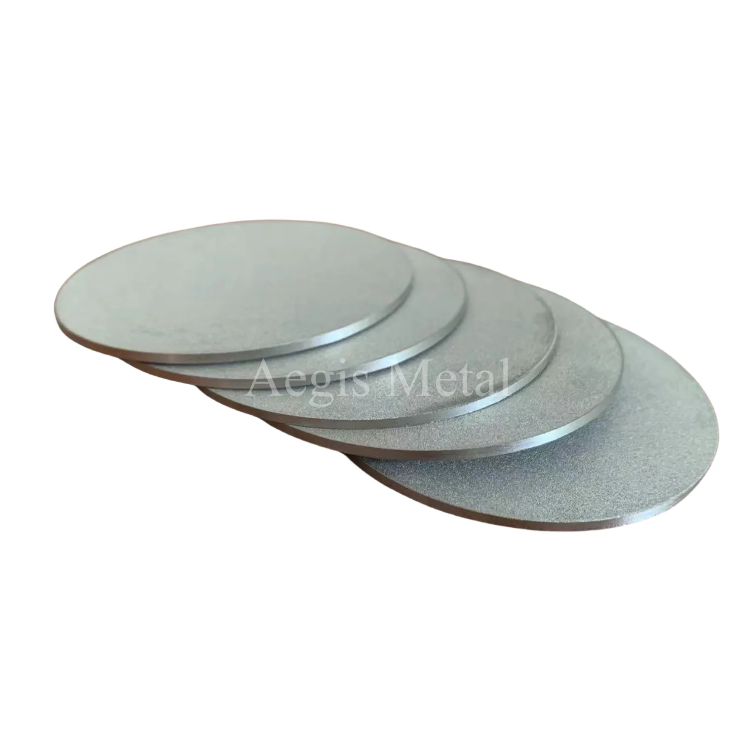 316L stainless steel round porous filter panel 1 3 5 mm thickness1-100 micron powder sintered filters