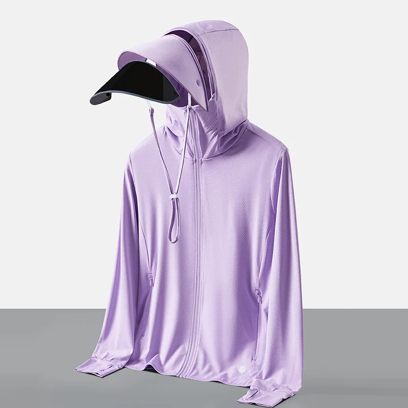New UPF50+ Anti Uv Skin Sun-protective Clothing Jacket Coat Casual Outdoor Protection Jacket For Wholesale