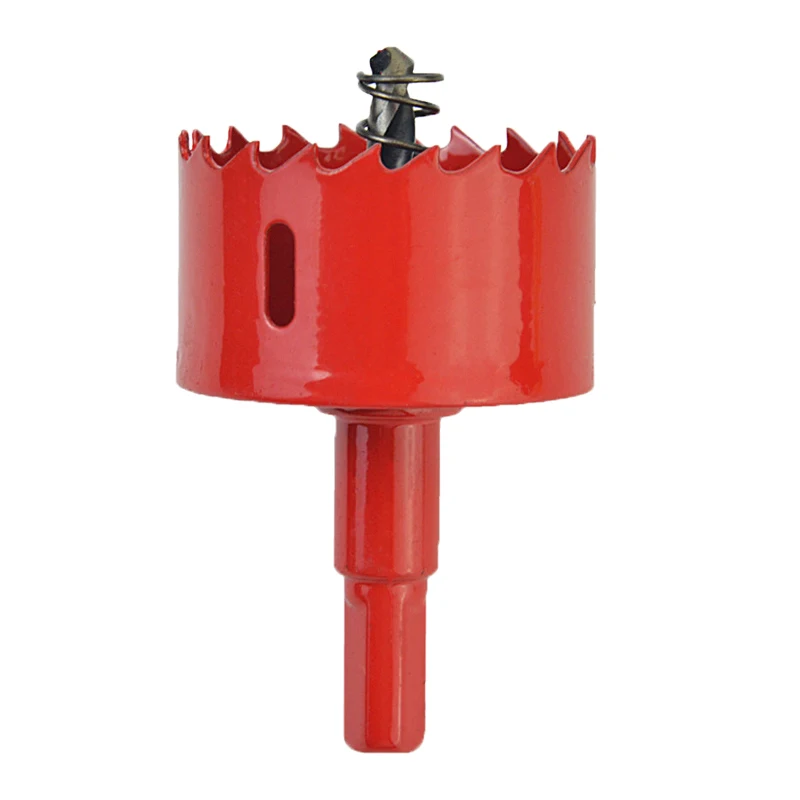 Bi Metal Drilling Woodworking Hole Opener Gypsum Board Downlight Speaker Hole Drilling Saw Set Tools 16-53mm