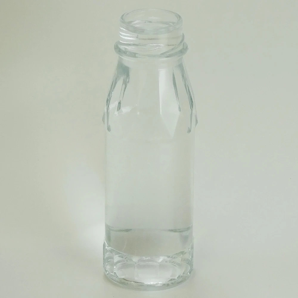 
Japanese branded transparent portable glass water bottles with 200ml 