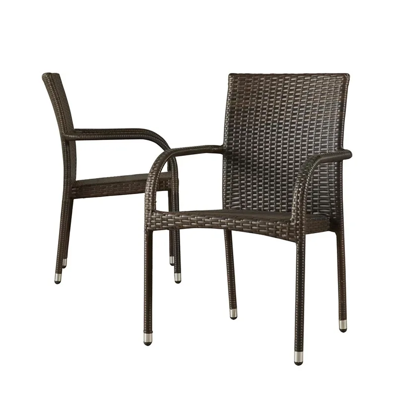 6pcs Set Rattan /Wicker Outdoor Furniture Patio Garden Table and Chairs Dining Table Set
