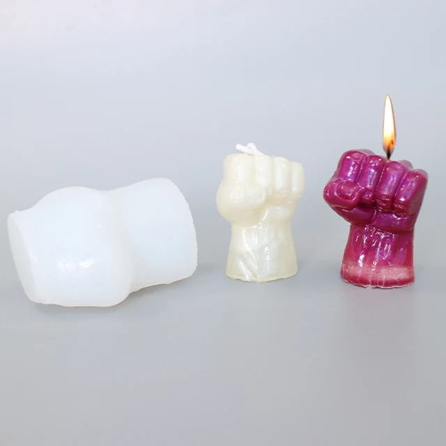 Moldes Para Repostwaterproof Mold Marretro Hand of God Candle Molds De Silicon Custom Logo Silicone Moulds for Concrete Mould
