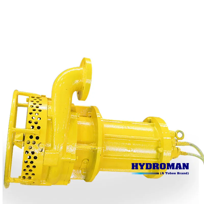 Hydroman Submersible Explosion-proof Sand Dredging Pump to Handling Minerals and Bentonite