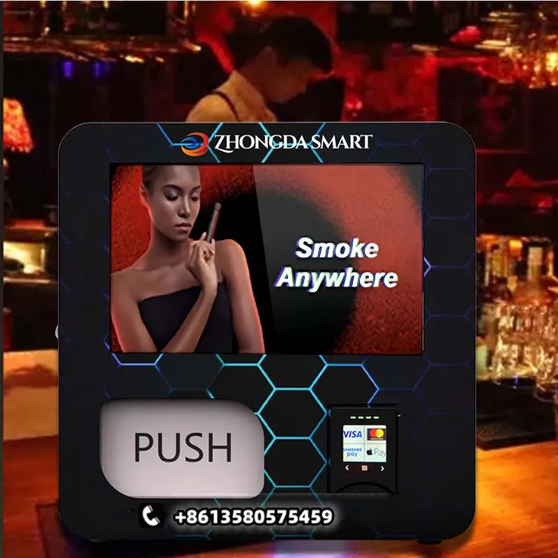 Adjustable Mini Tabletop Vending Machine with Digital Touch Screen for Small Items