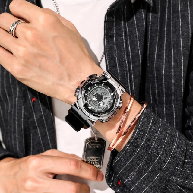 Raymons KD-903 New G Style Shock Men Display Wristwatch Casual Digital Sport Watch Chronograph Alarm Waterproof Quartz