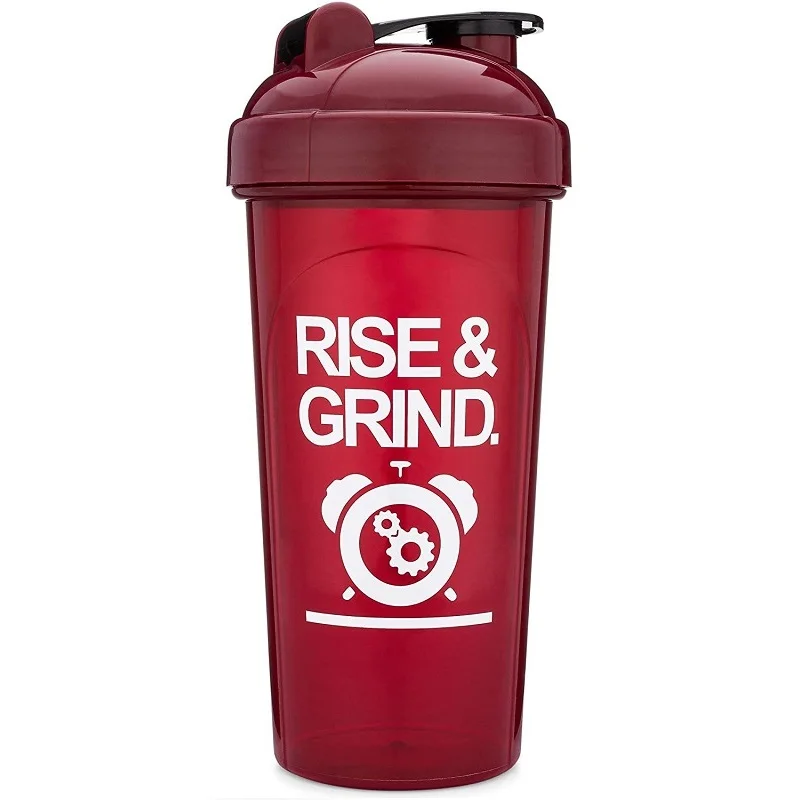 Doyoung Custom Logo BPA Free Plastic 16oz 25oz Shaker Cup Protein Shake Sports Gym Protein Shaker Bottle