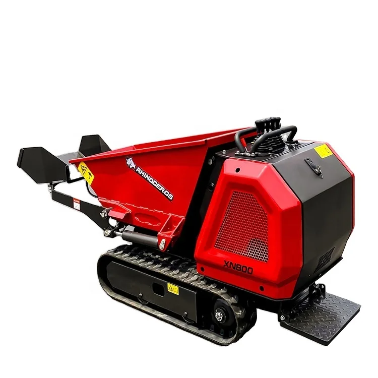 Truck dumper of XN800 self loading dumper Rhinoceros 800kgs mini rubber small dumper new used