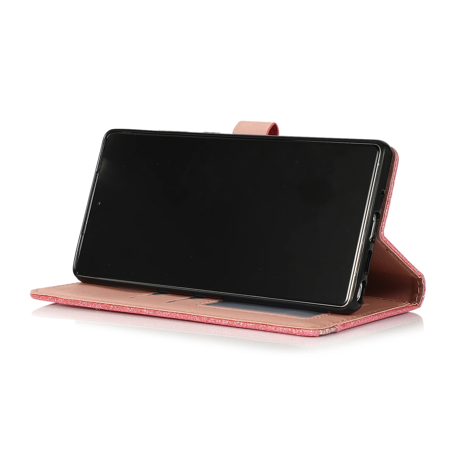 Luxury Leather Shining lovely Flip 2 in 1 wallet Phone cover for iPhone Samsung S22ULTRA s21 note 20U Huawei