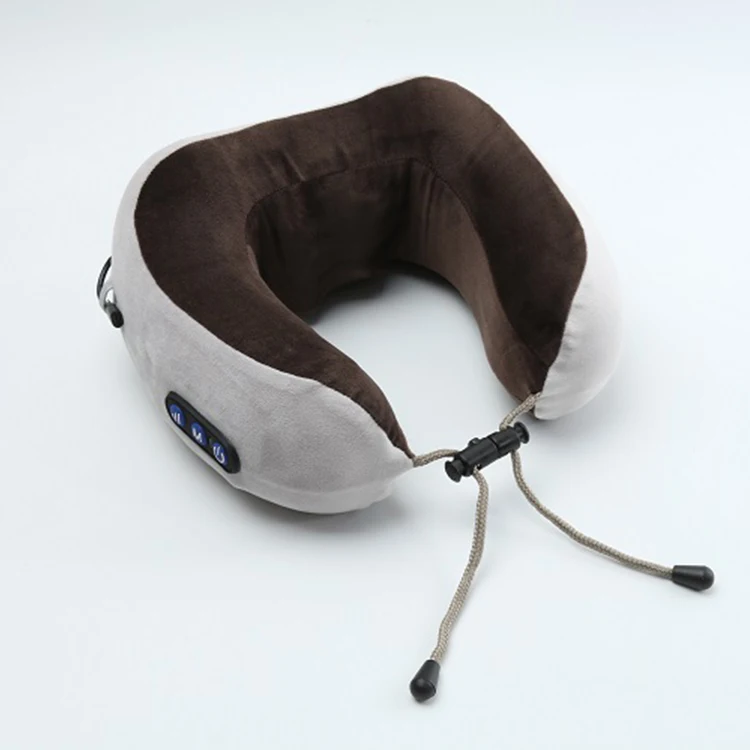 Hot sale back neck shiatsu car home massage pillow with heating