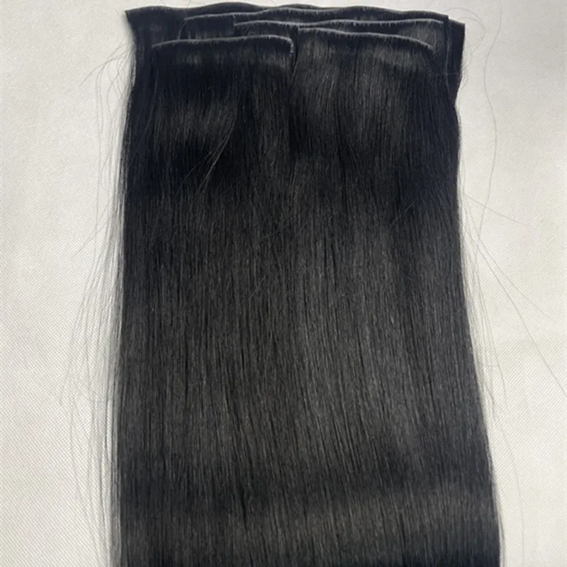 2024 new items seamless clip in invisible clip in hair extension