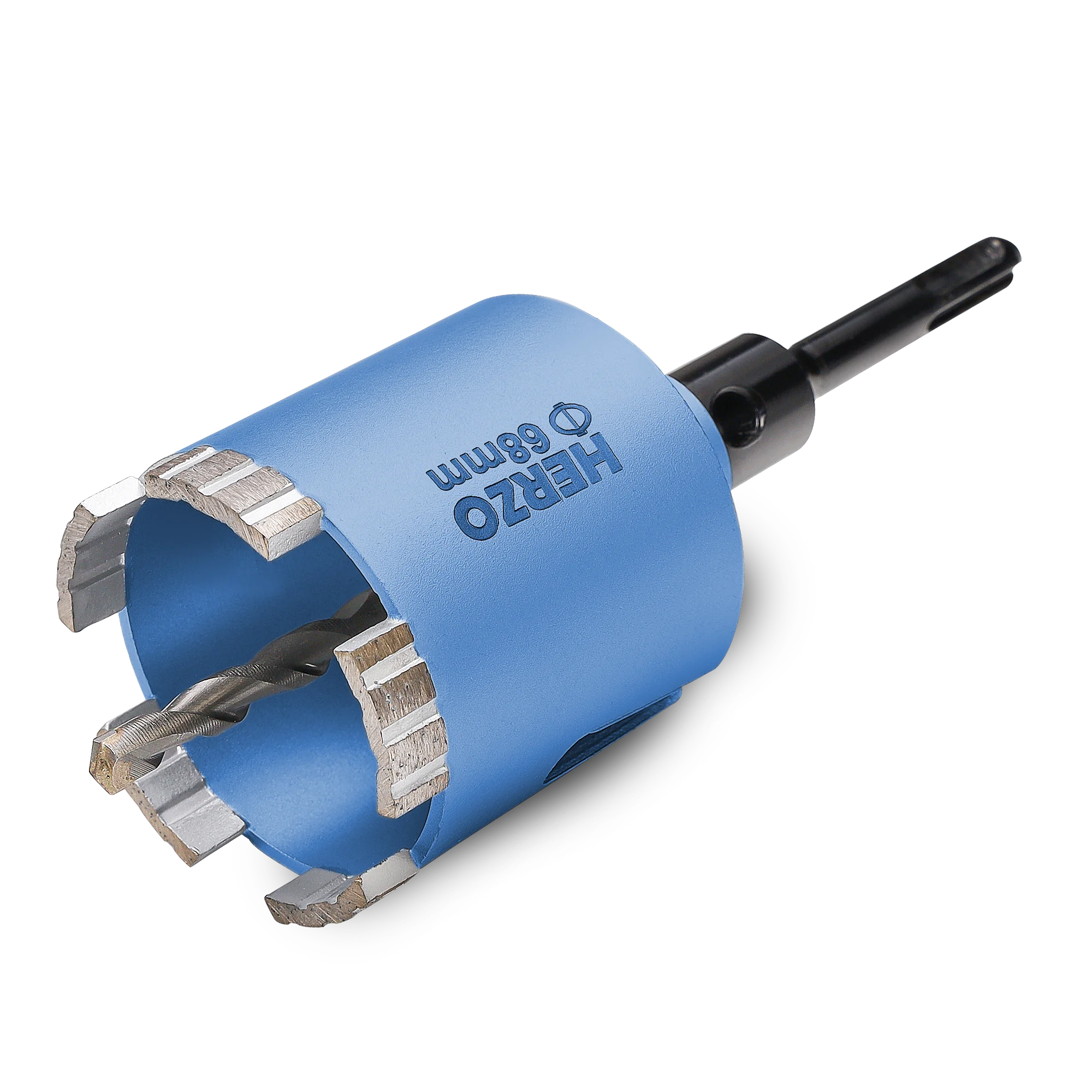 Алмазное сверло HERZO 68 мм с лазерным сварочным лезвием головка для резки плитки сухого и влажного использования Индивидуальная поддержка OEM