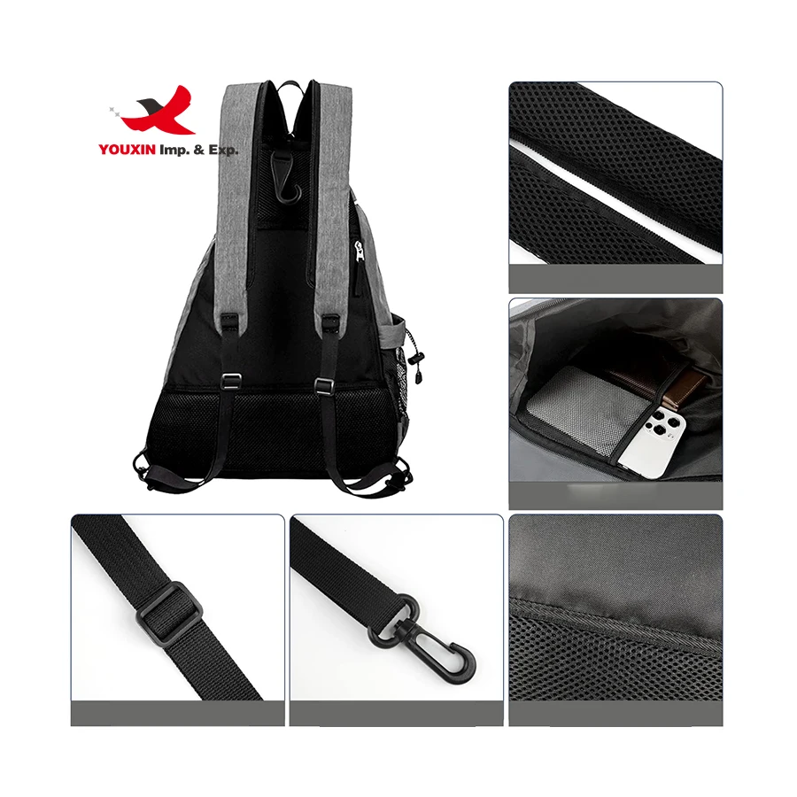 Outdoor custom tennis bag racket badminton racket cover bag sport backpack gym for Men Women