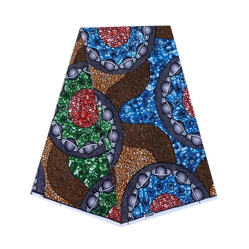  African Amorous Feeling Good Quality Wax Print Fabric Renewable Source 140GSM South Africa