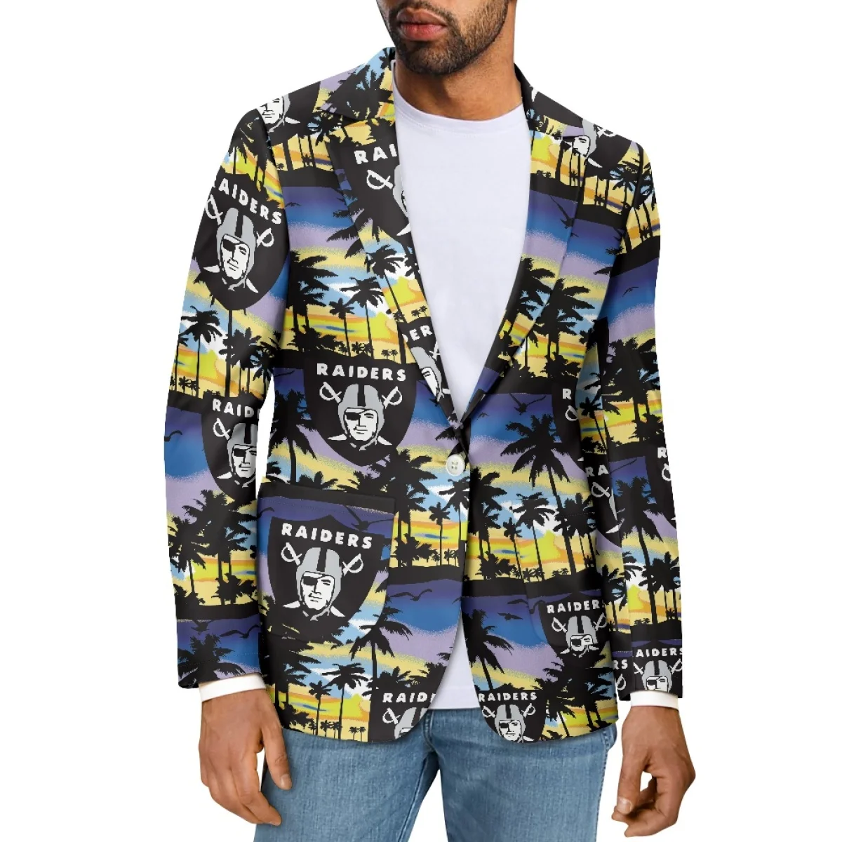 Custom Fashion Casual Spring Autumn Lattice Pocket One Piece Blazers Suit Coat Jacket Man Suit