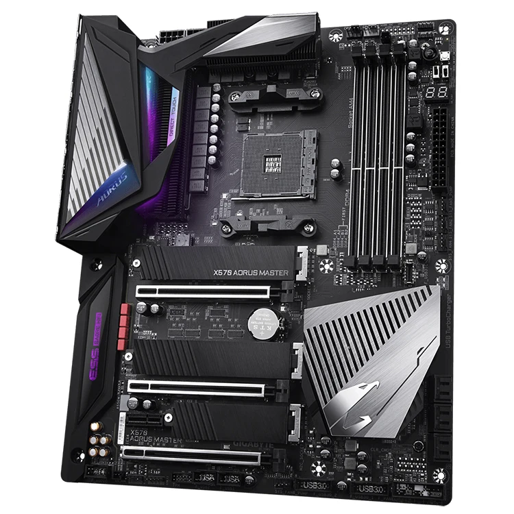 New board for GIGABYTE X570 AORUS MASTER Motherboard . DDR4 128GB Memory 3rd And 2nd Generation AMD Ryzen processors For Gaming