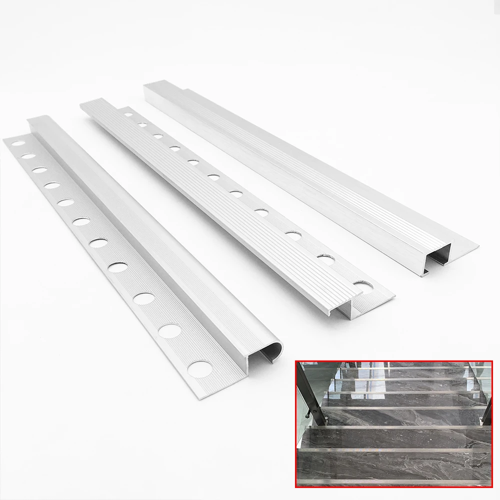 Factory Price Building Accessories Casting Non Slip Aluminum Stair Nosing