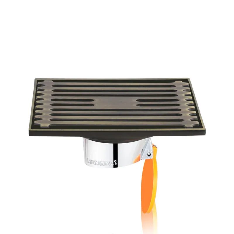 2020 Hot-selling High Quality Bathroom shower concealed square anti-odor ss stainless steel floor drain