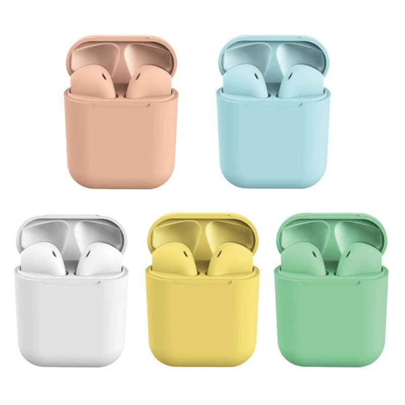 
High Quality i12 TWS Touch Control HiFi True wireless headphones fit for all phone 