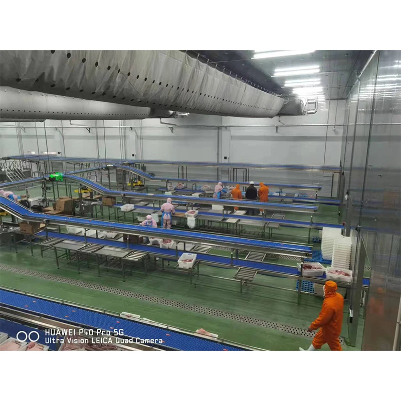 Intelligent automatic sheep deboning production line meat processing and conveying equipment