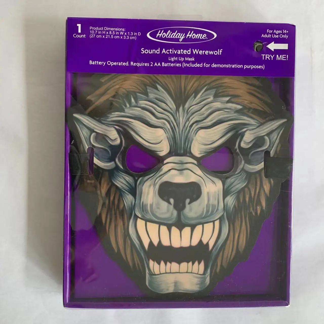 Top sellers LIGHT UP MASK For Party,Halloween, Blacklight Run,Advertisement,DJ,Club,Christmas