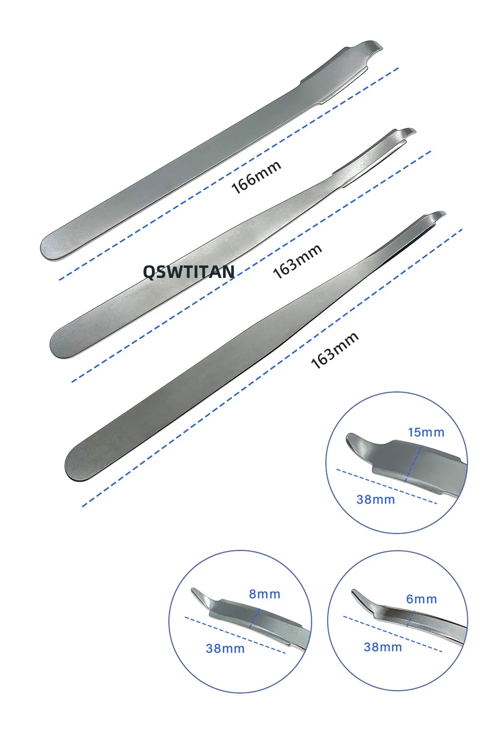 Orthopedic instruments Hohmann Retractors Stainless Steel Medical Bone retractor Opener Veterinary instrument
