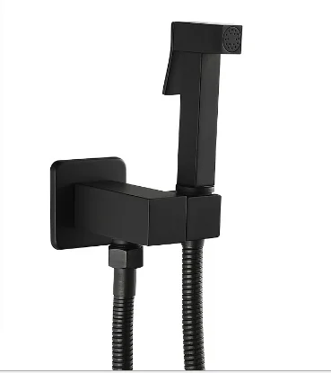 Новинка, квадратные латунные Биде-распылители высокого давления для ванной комнаты, Многофункциональный ручной набор Shattaf