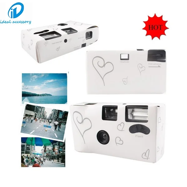 35 мм пленка со вспышкой дешевая и быстрая съемка Одноразовая камера