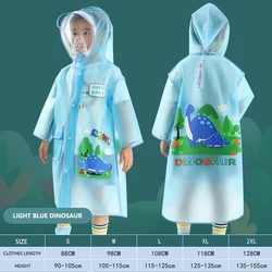 High Quality Eco-friendly EVA Comfortable Kids Waterproof Raincoat Wholesaler Cartoon RAINWEAR Rain Coat Waterproof Poncho