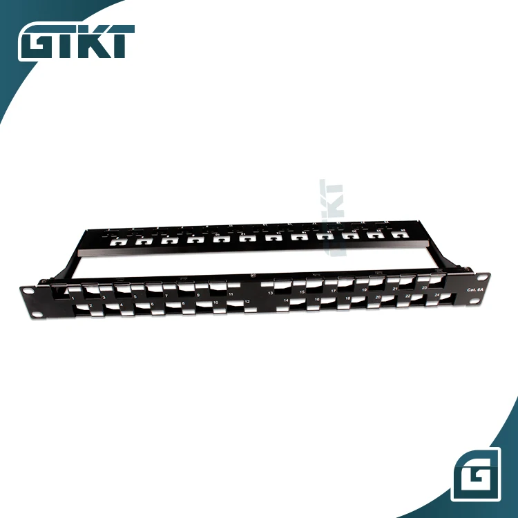  Модульная коммутационная панель с 24 портами Cat6a keystone jack lan для сетевых