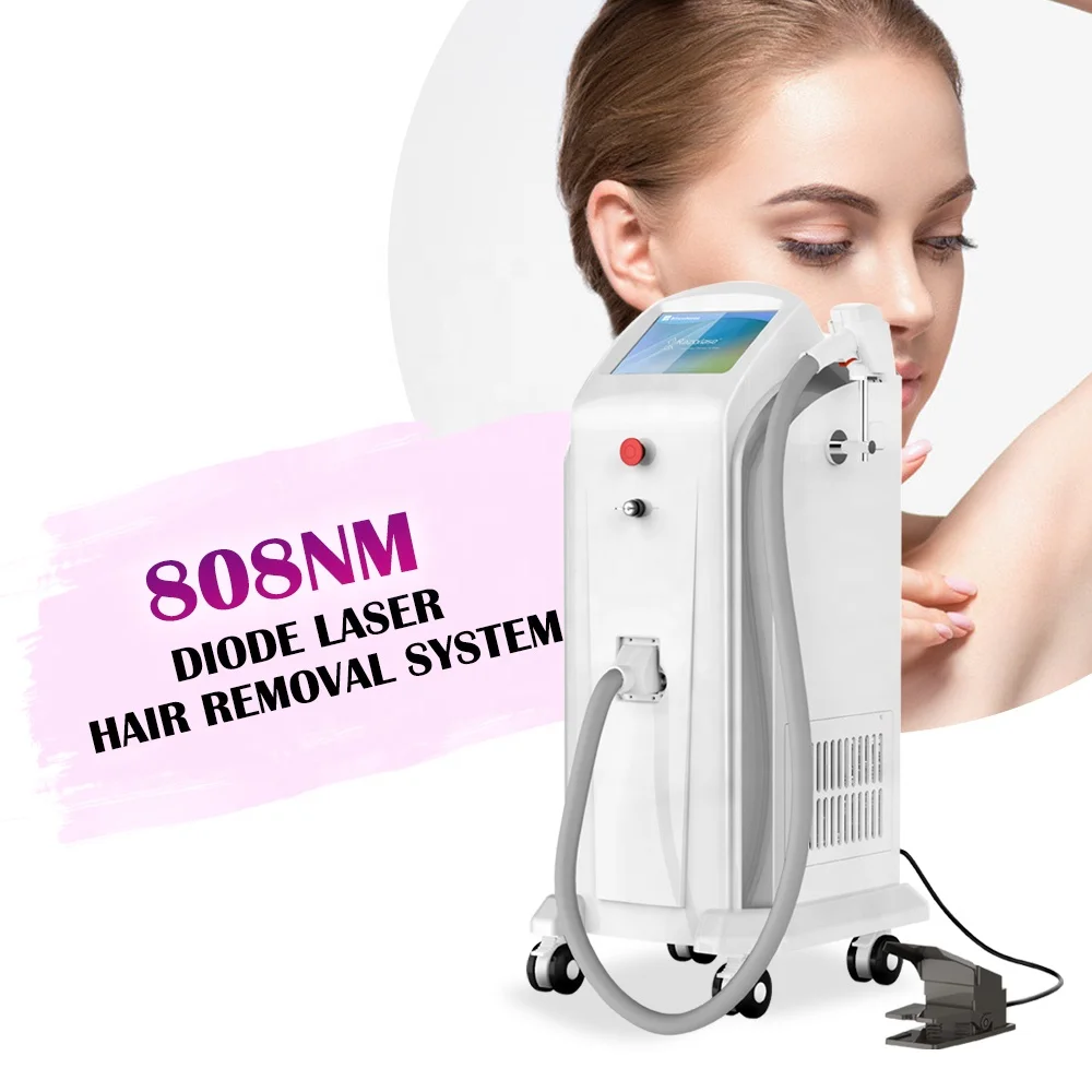 2022 Most powerful Ice Titanium 12 bar Diode Laser Hair Removal machine price free training on sale