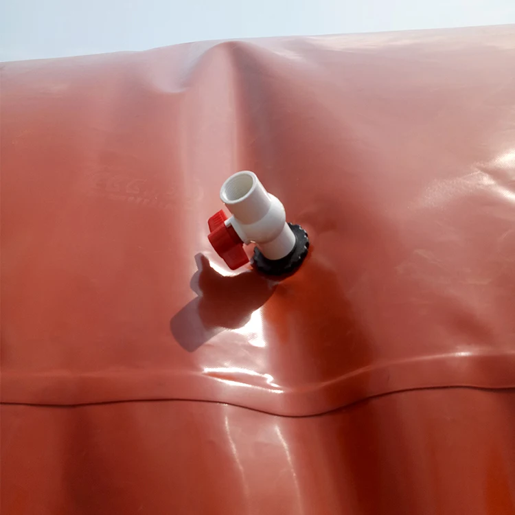 High quality Economical  Wholesale cheap folded and storedWater-proof Biogas Storage Cylindrical Methane Gas Bag