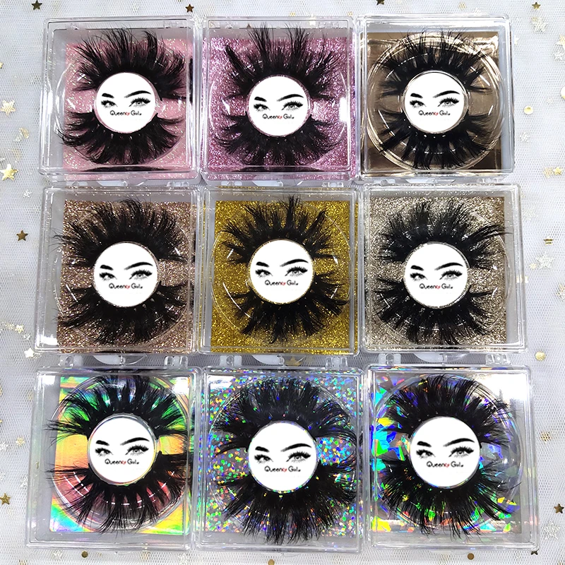 
lashes3d wholesale vendor 25mm flufy real mink eyelash vendor customized packaging boxes butterfly 3d mink eye lash case 