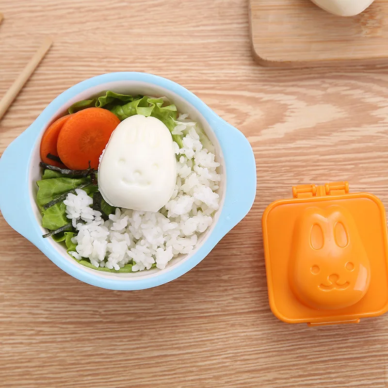 Stock bento nigiri rice maker mould custom logo plastic onigiri sushi mold
