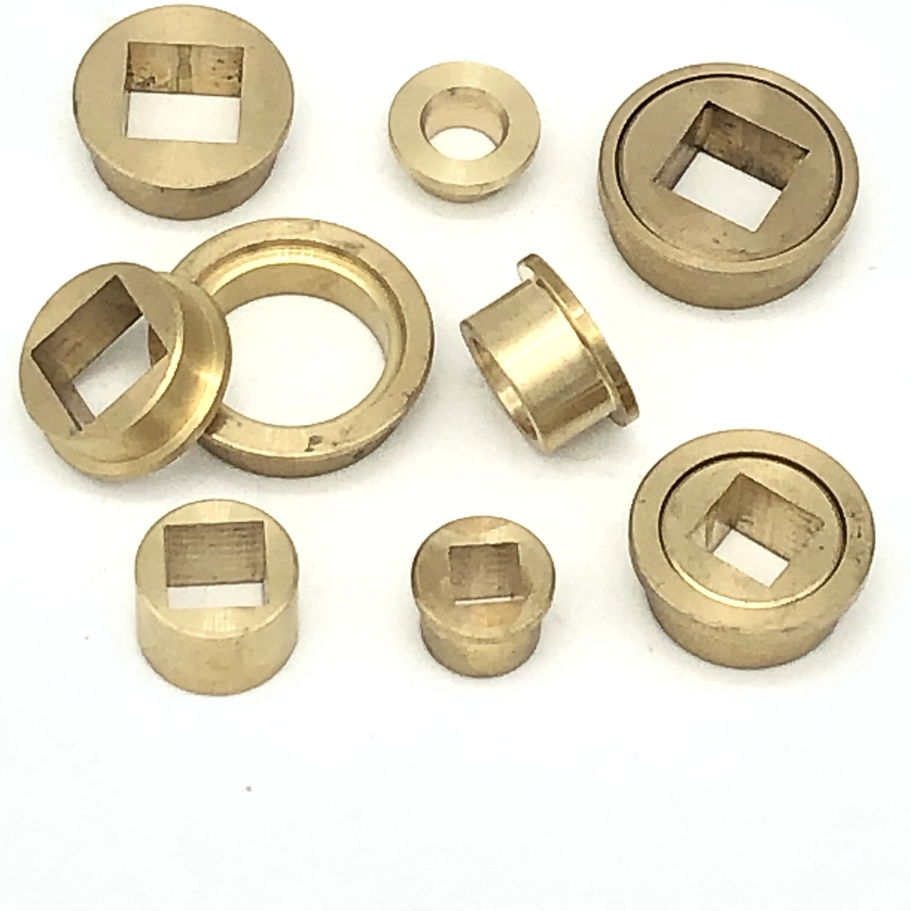 Square Hole Round Hole Brass Bronze Blade shaft Bushing