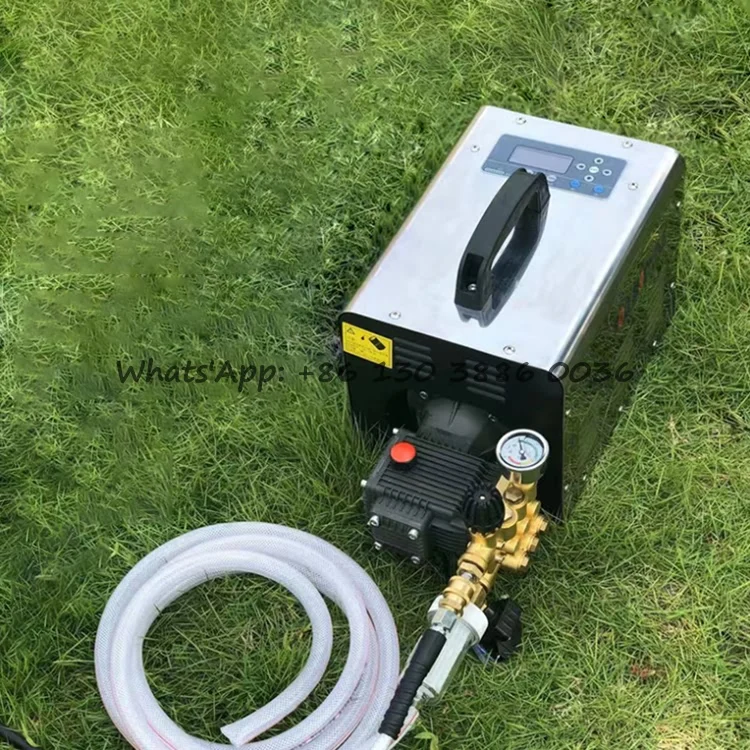 5L High Pressure Mist Cooling System Outdoor Misting Fog Machine, Mist Cooling Automatic Irrigation System for Garden Mushroom