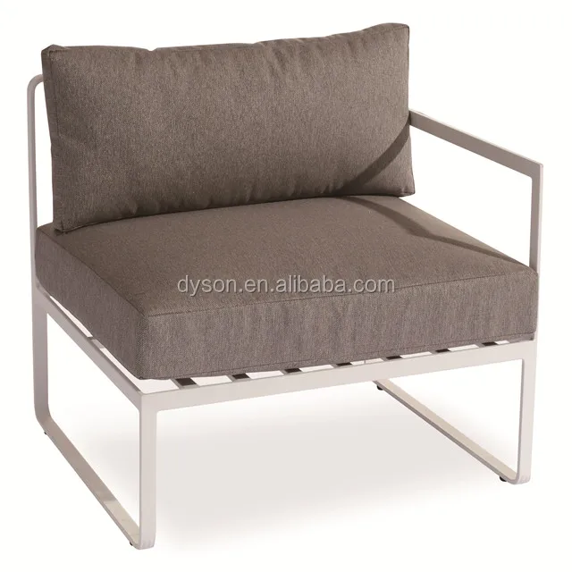 
8 seater sofa set outdoor furniture set patio sofa modern aluminium frame sofa with cushion 