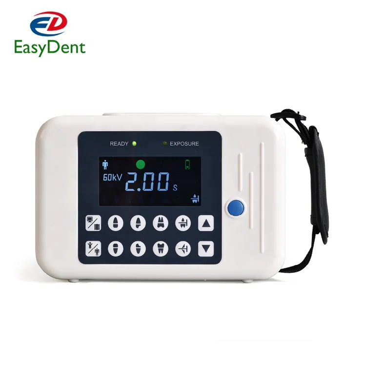 Hot Selling LCD Screen Portable Dental X ray Unit Can use with X ray digital sensor  with Aluminum box package