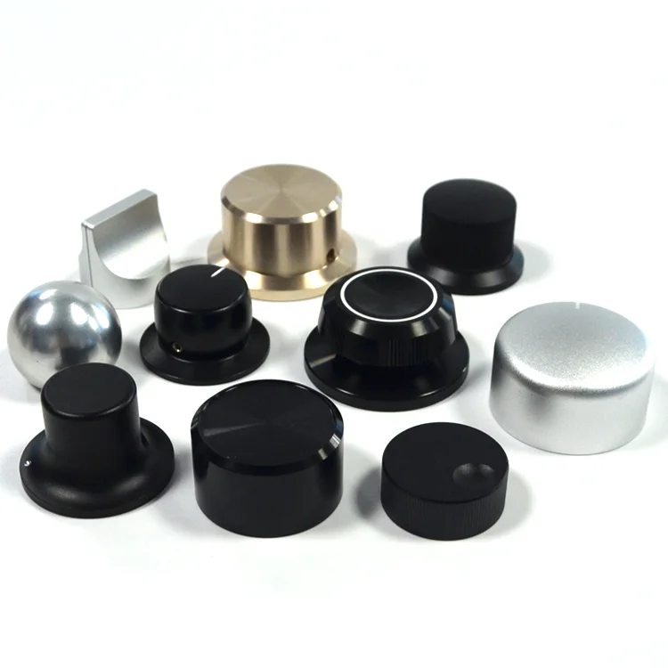 Factory Custom Aluminum Rotary Encoder Volume Switch Knobs Amplifier Control Volume Button Knob