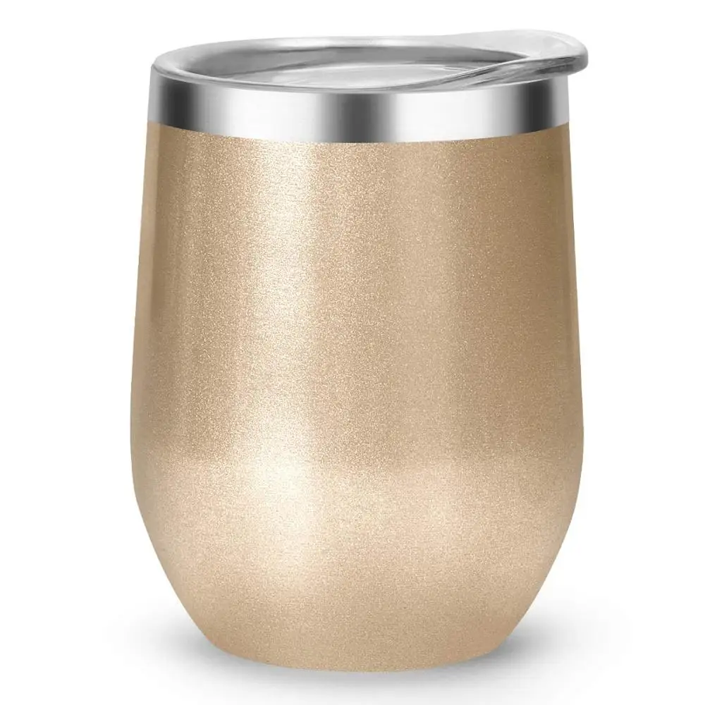 12 Oz Stainless Steel Travel Coffee Mug Double Wall Vacuum Tumbler With Lid Insulated Stainless Steel Tumbler Cups