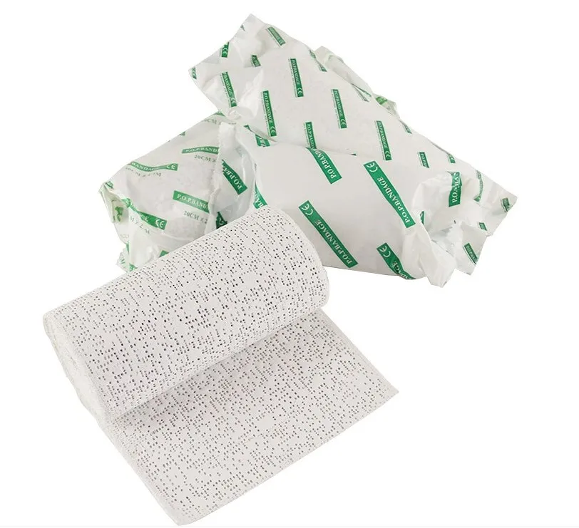 Surgical pop colorful orthopedic plaster of paris bandage