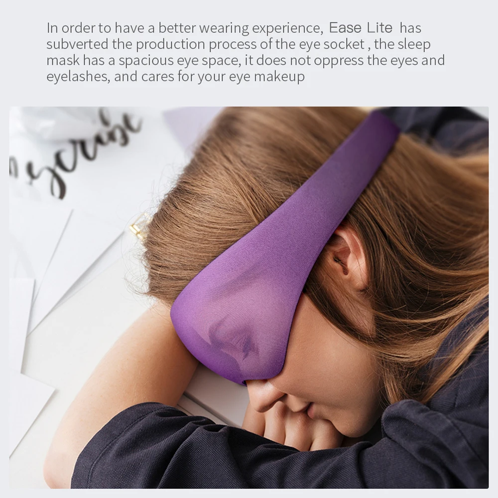 3D Blackout Eye Mask Sleeping Eyes Mask For Travel Rest Portable Comfortable Eye 100% Light Block Mask Reusable Washable