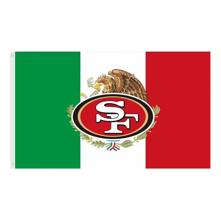Wholesale Price Durable Digital Printing Outdoor American Football Custom Sports Flag