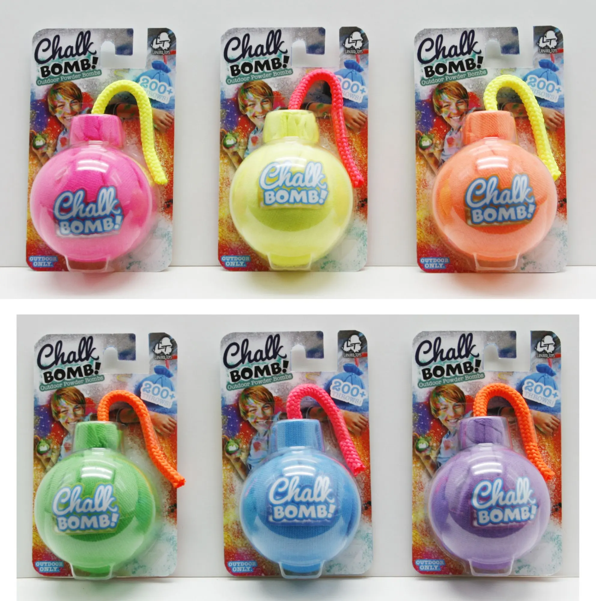 Fun stuff kreide bomb chalk boom calcium carbonate creative outdoor handle party chalk with best factory price