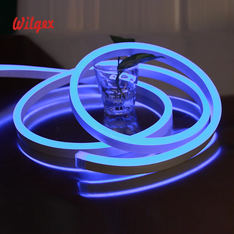 Ультра тонкий 24v led rgb Гибкая неоновая лампа 10x20 мм по индивидуальному заказу с неоновой подсветкой