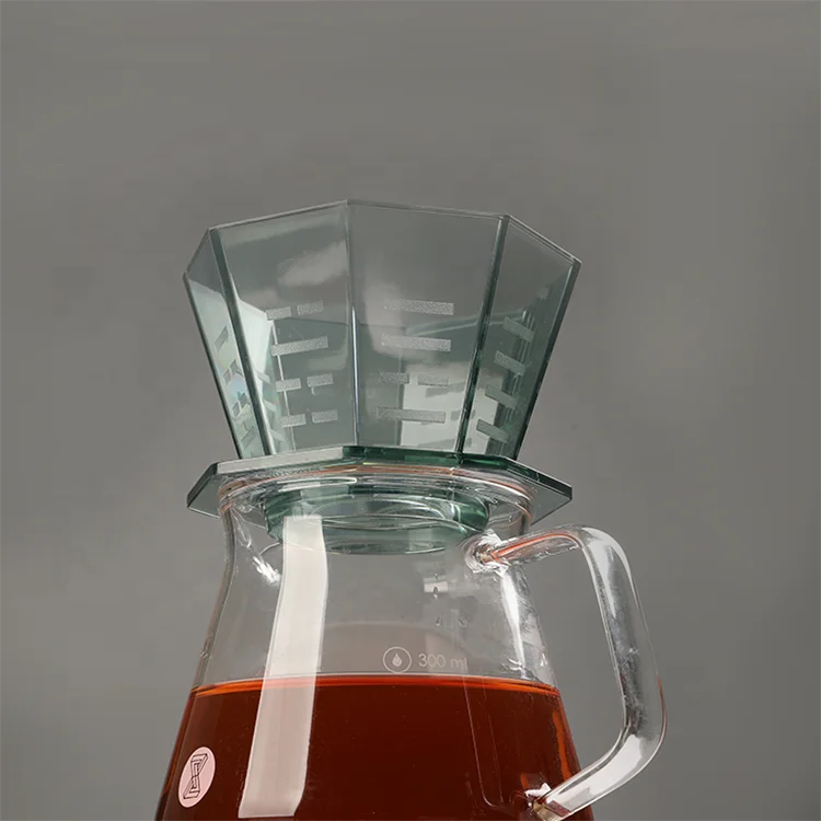 Arriart Filter Cup Cone Pour Over Coffee Dripper Funnel Hand Pour Cup Drip Manual Coffee Maker Coffee Filter Cup