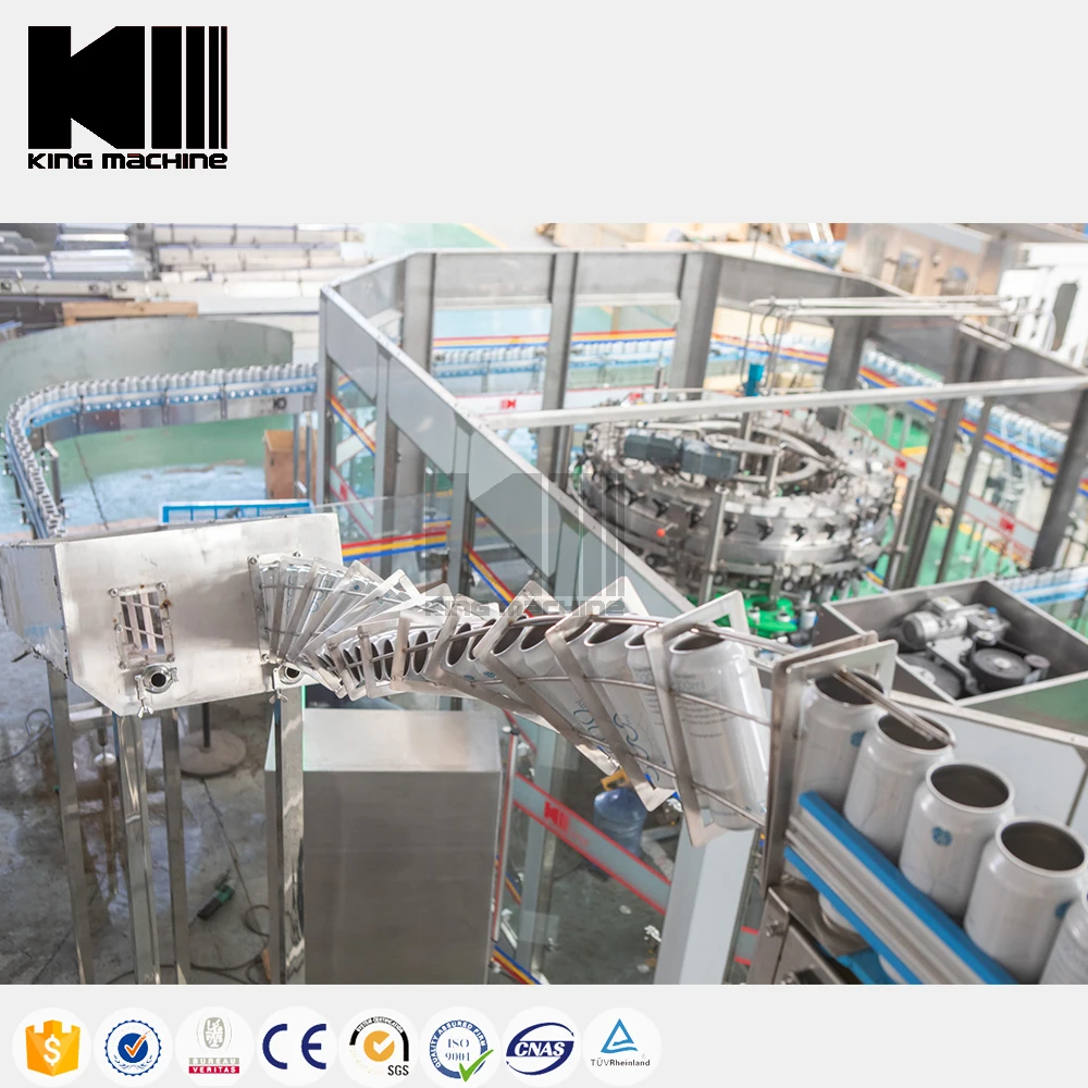 China Supplier Beer Can Filling Sealing Machine Machinery