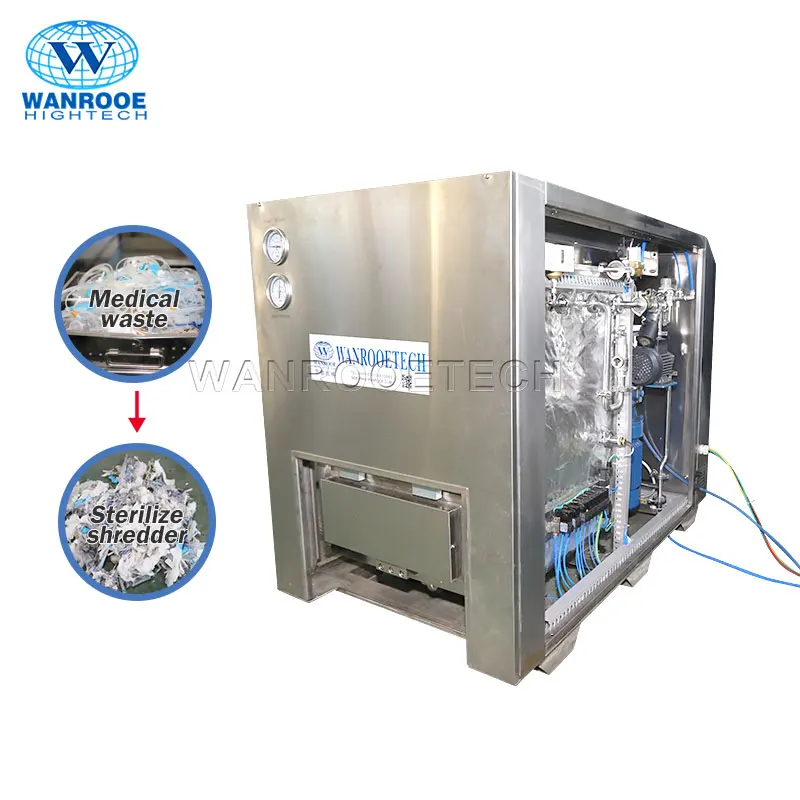 Оборудование для удаления медицинских отходов медицинские машины измельчения с автоклавом и